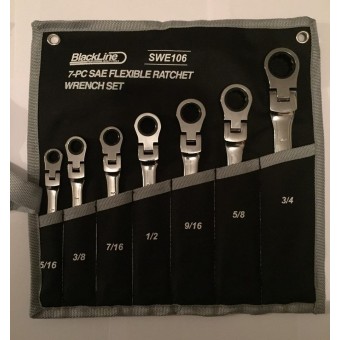 Flexable head imperial ratchet spanners 